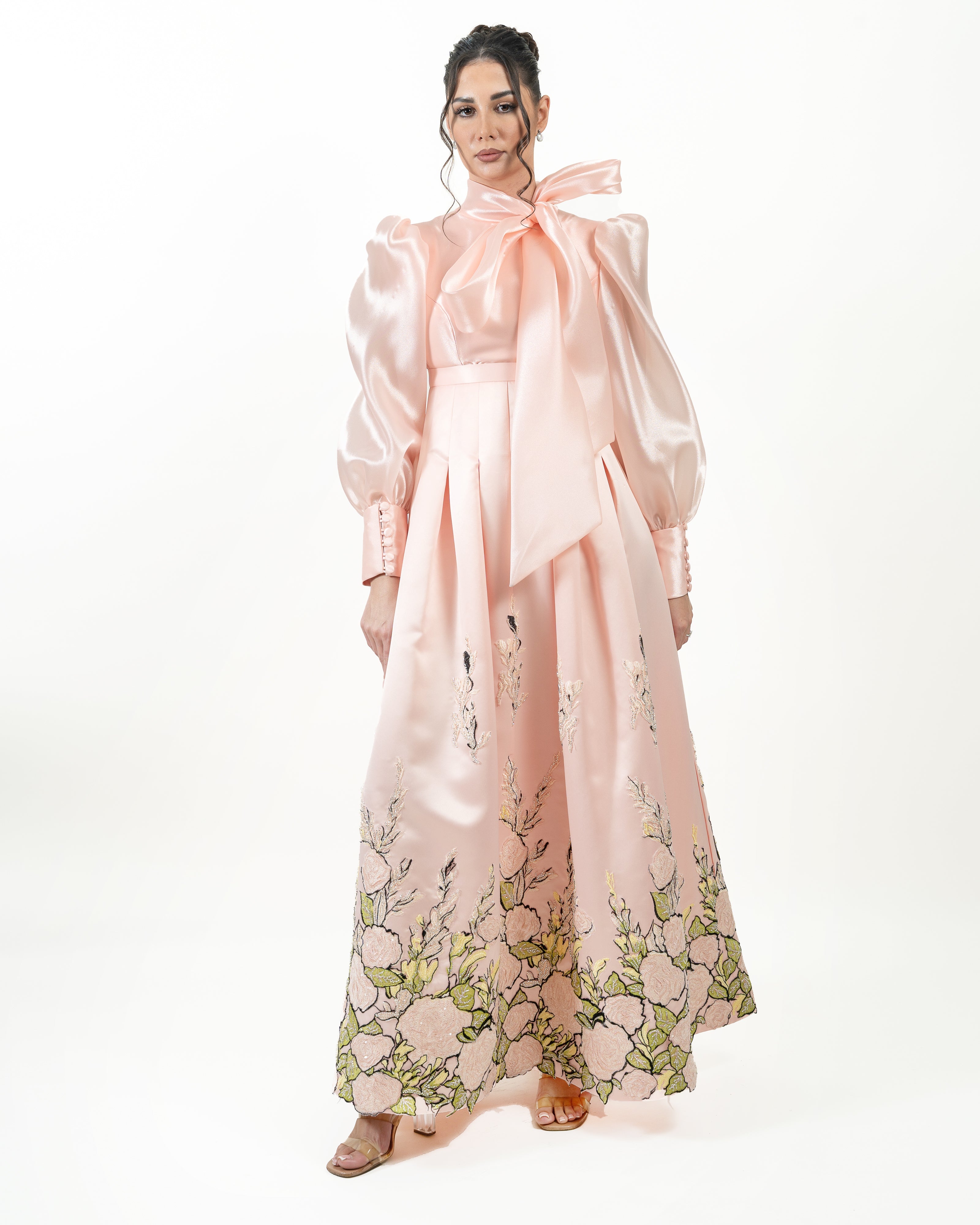 Blush Garden Elegance Gown