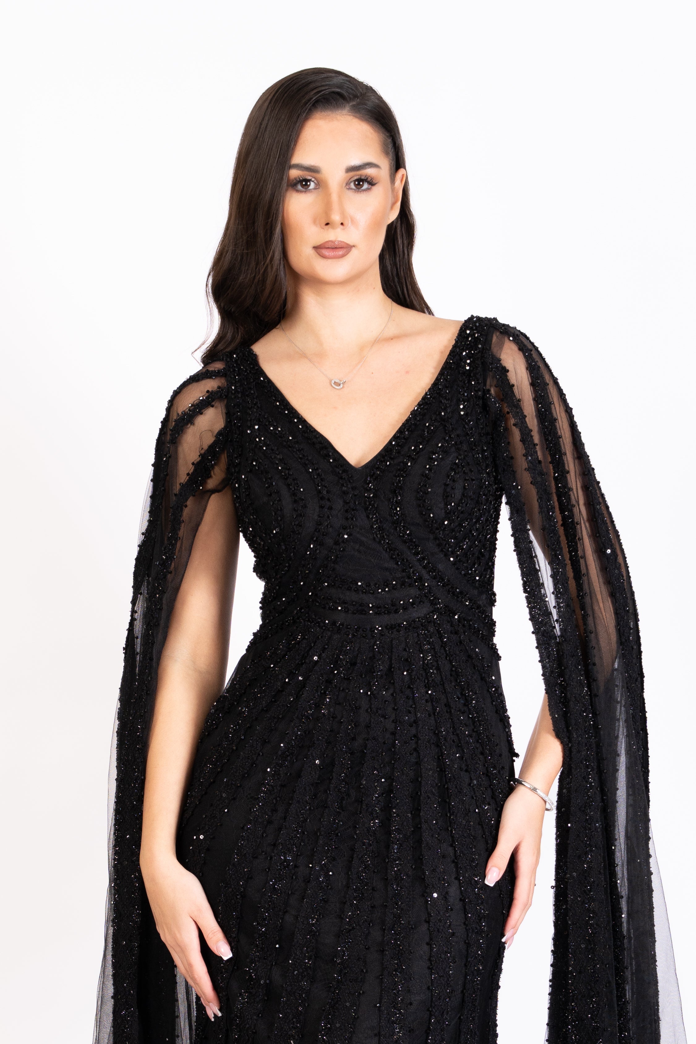 Midnight Elegance Evening gown