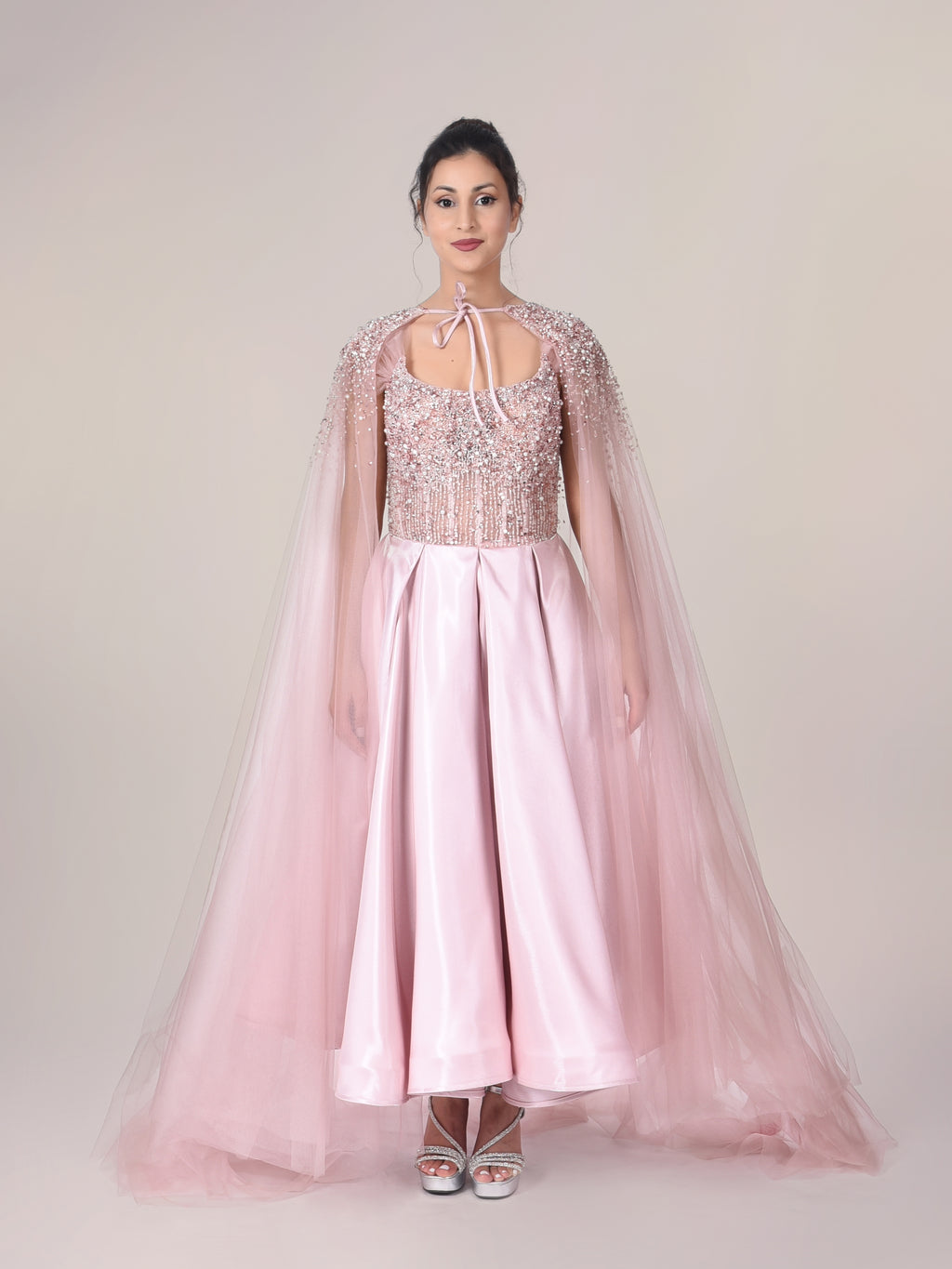 Rosé Aura Dress