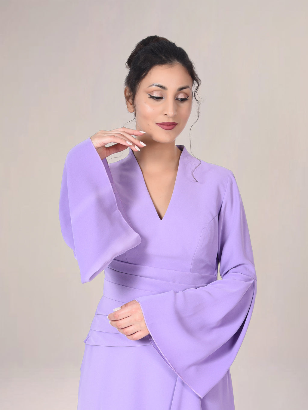 Lilac Elegnance Dress