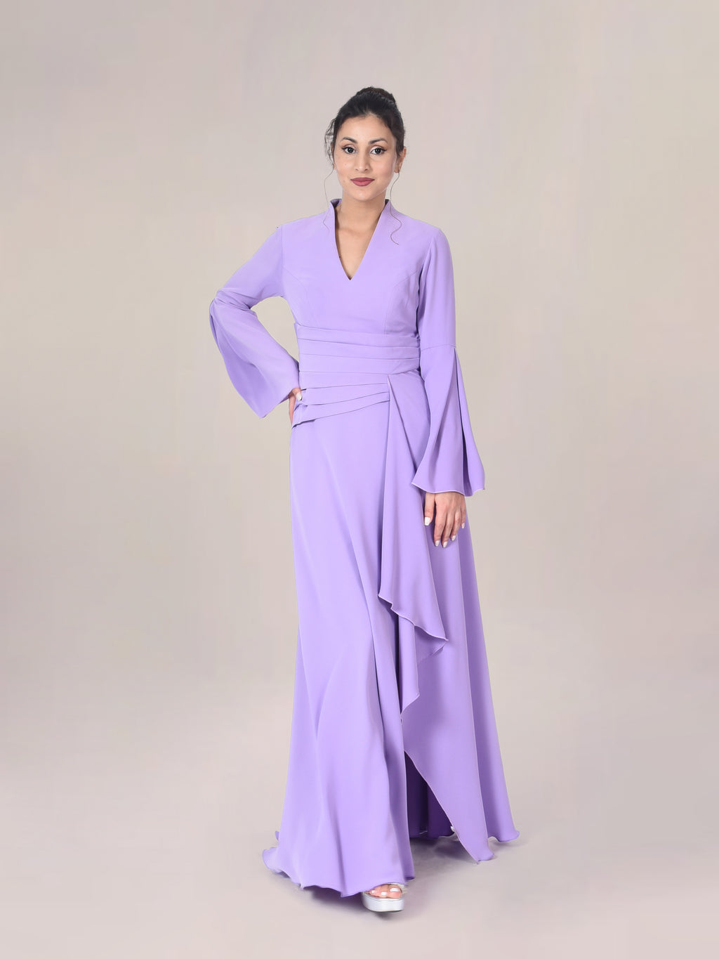 Lilac Elegnance Dress