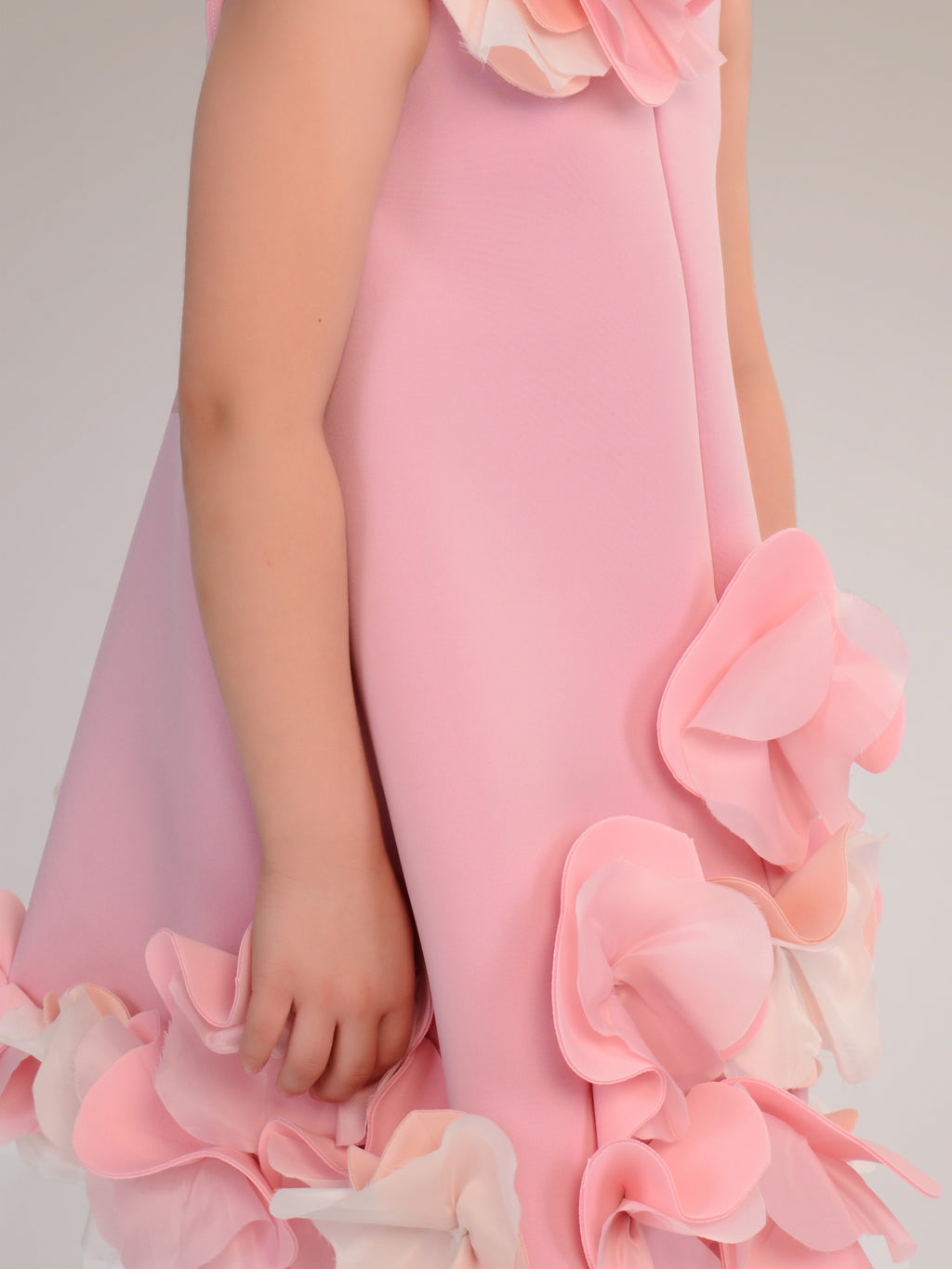 The Petal 3D Floral Girls Dress