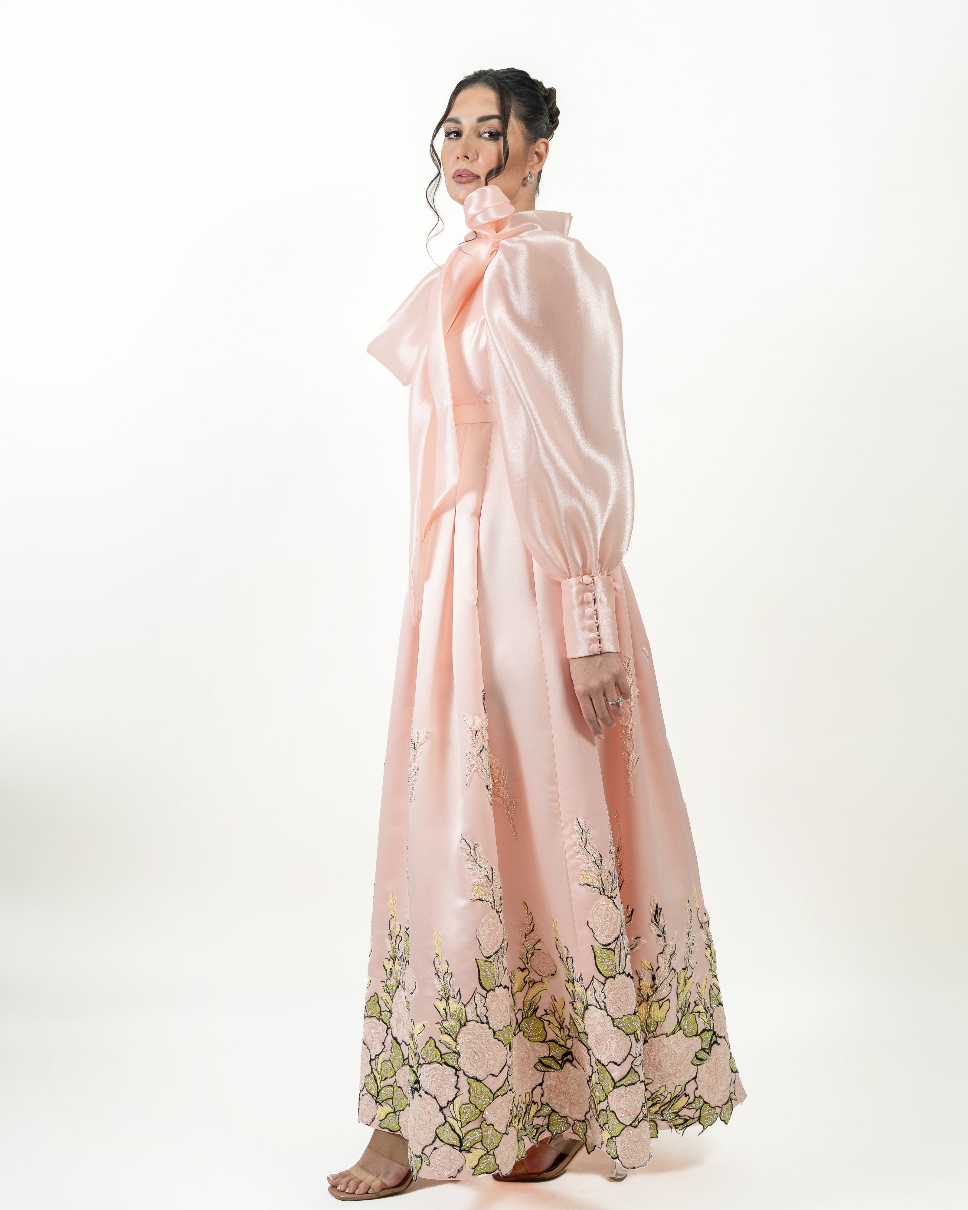 Blush Garden Elegance Gown