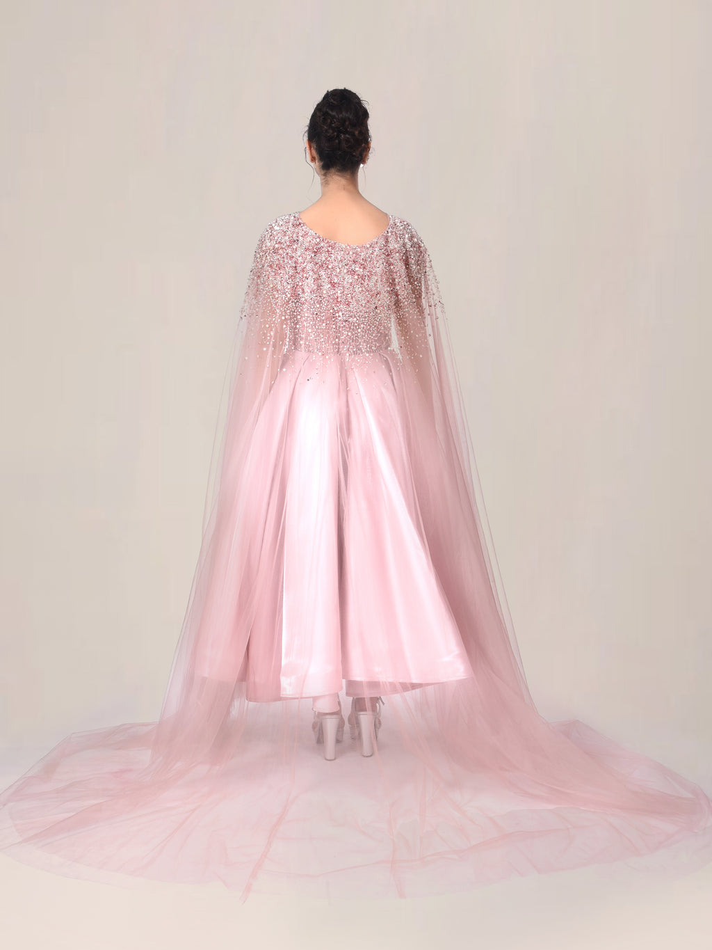 Rosé Aura Dress