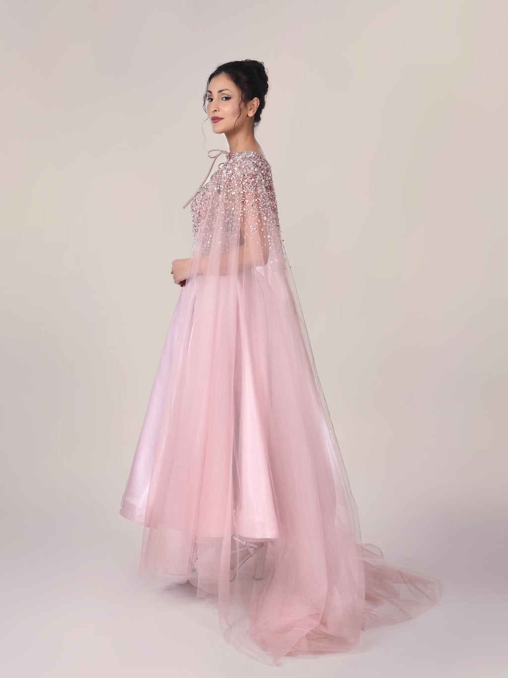 Rosé Aura Dress