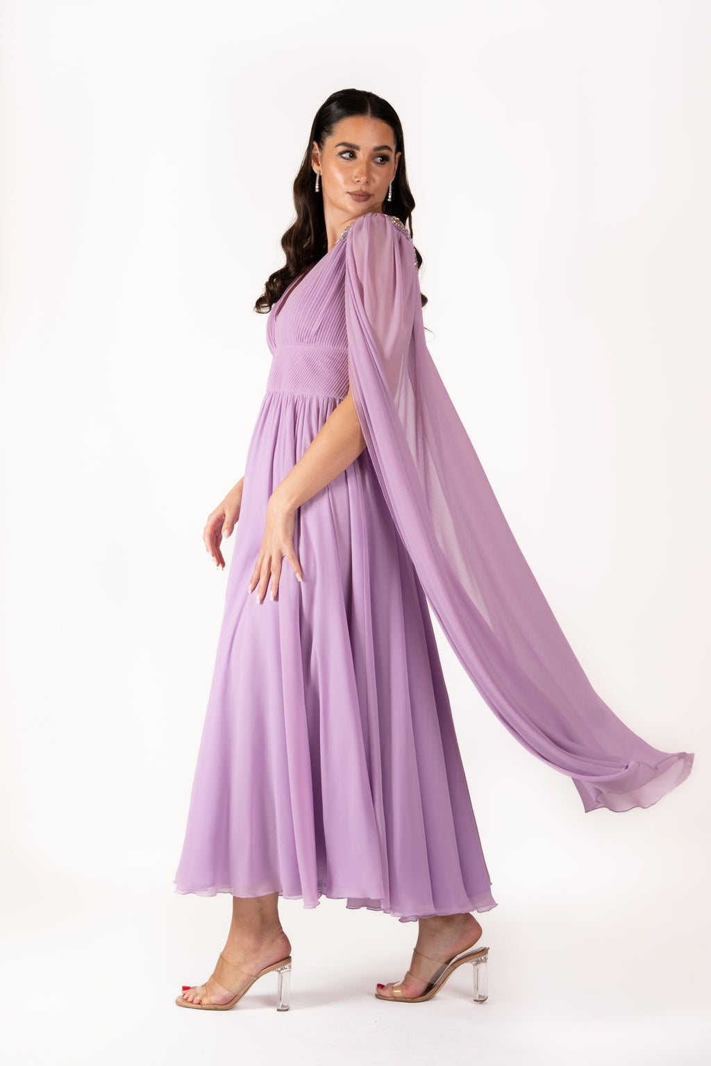 The Composure Crepe Georgette Evening Dress