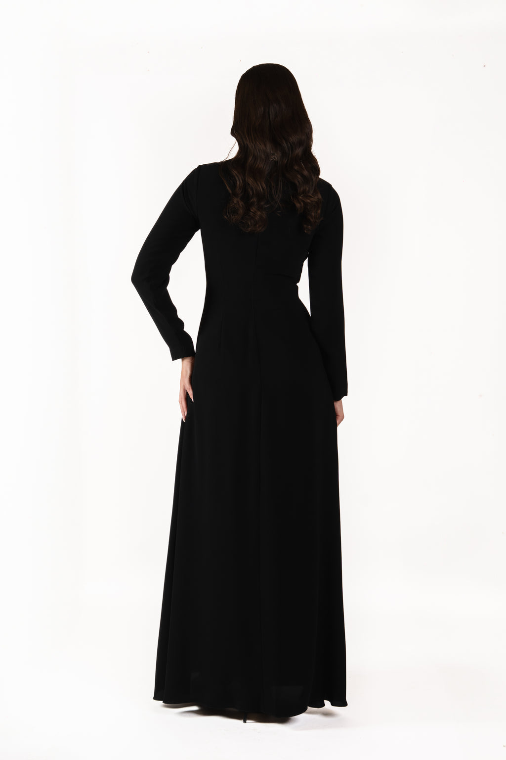 The Presence Moroccan Crepe Evening Dress