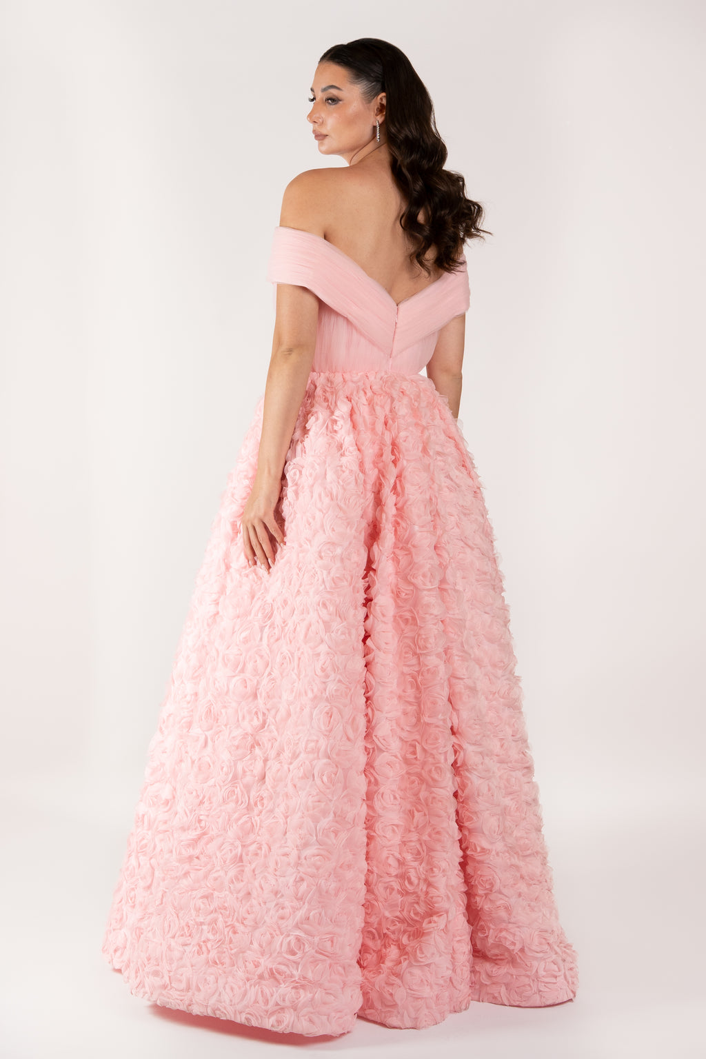 The Bouquet Net and 3D Floral Evening Dress