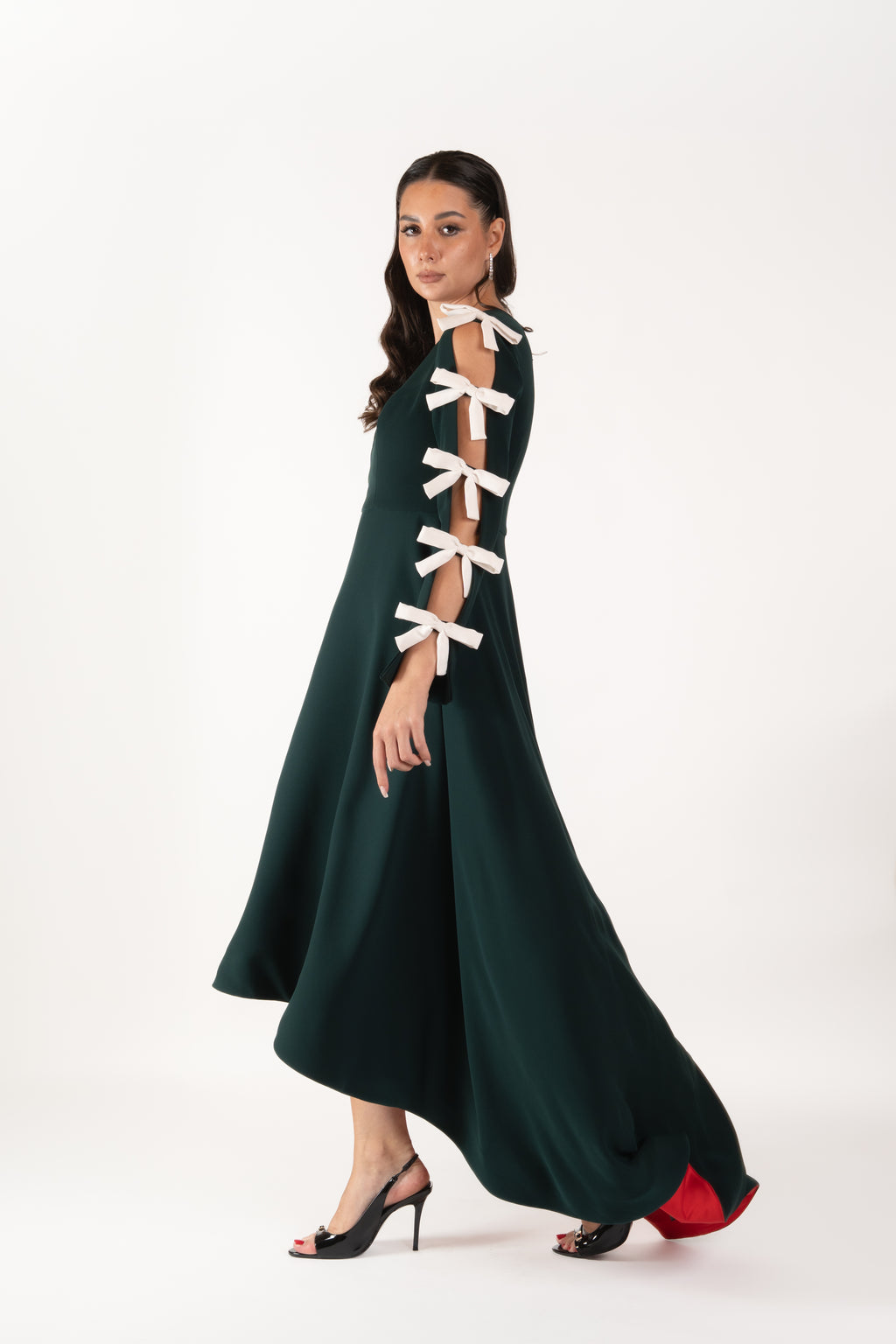 The Flying Dress Moroccan Crepe with Silk Lining