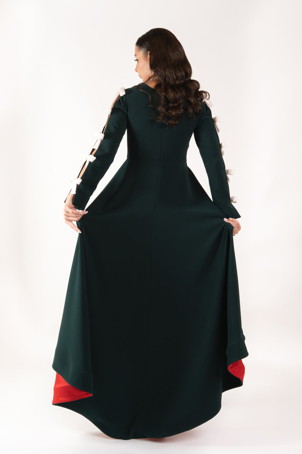 The Flying Dress Moroccan Crepe with Silk Lining