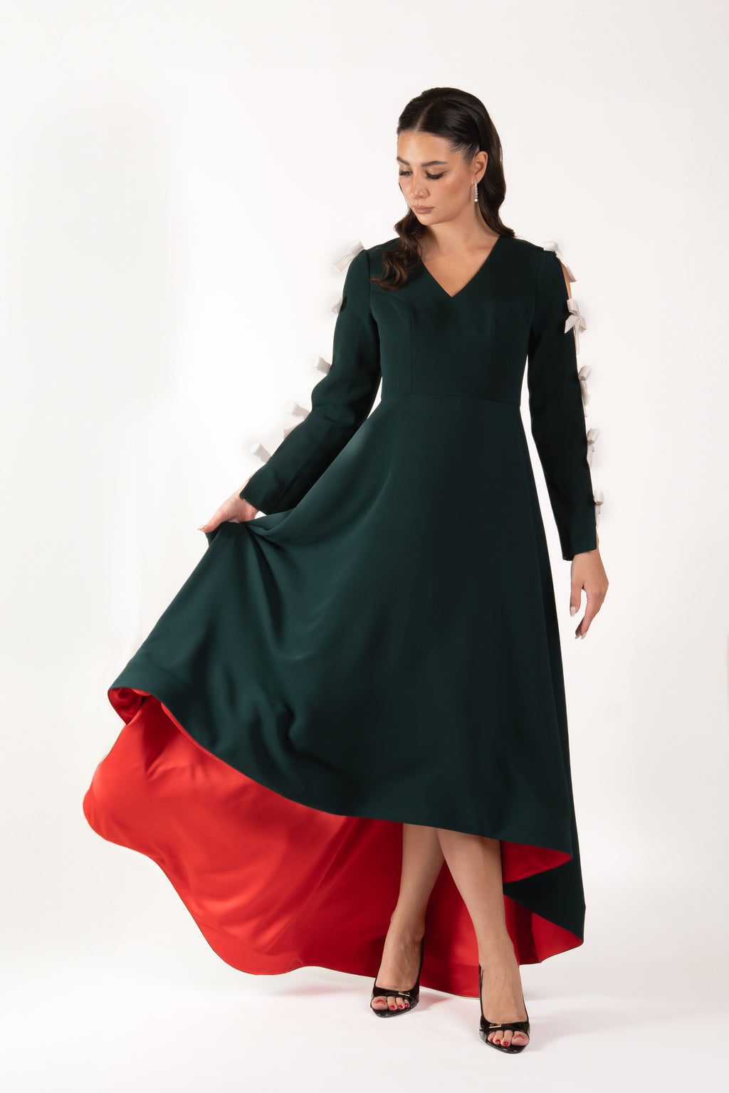 The Flying Dress Moroccan Crepe with Silk Lining