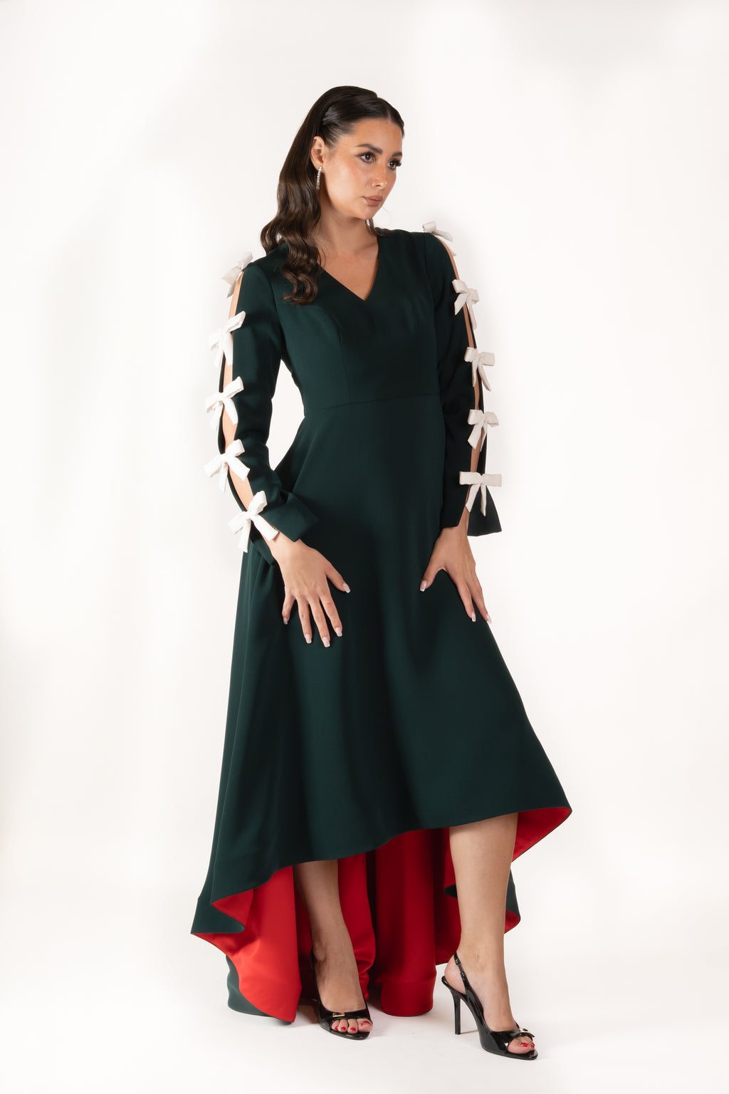 The Flying Dress Moroccan Crepe with Silk Lining