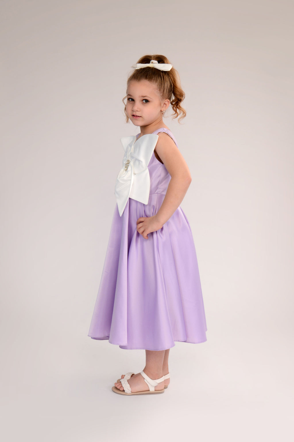 The Bow Girls A-Line Dress