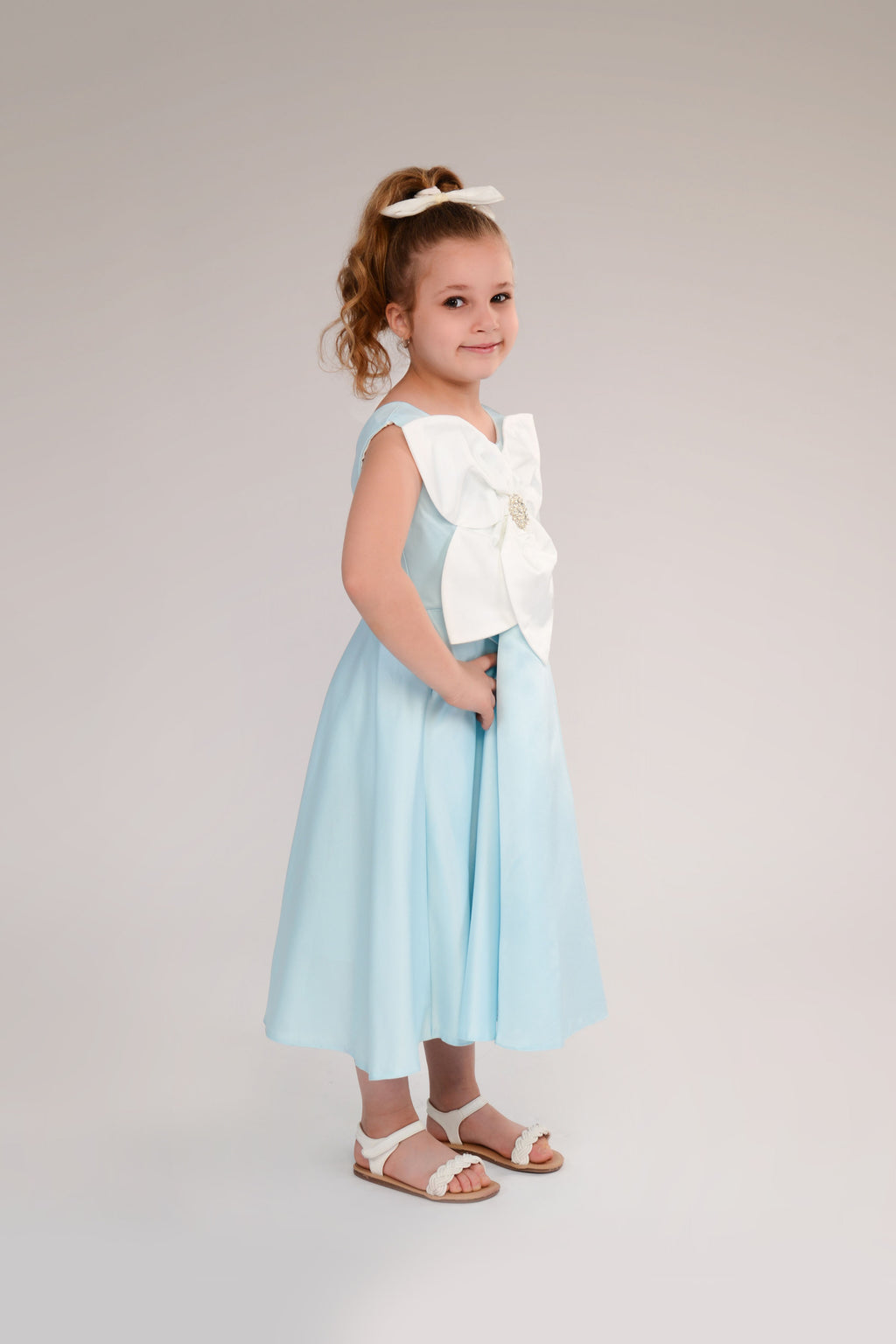 The Bow Girls A-Line Dress