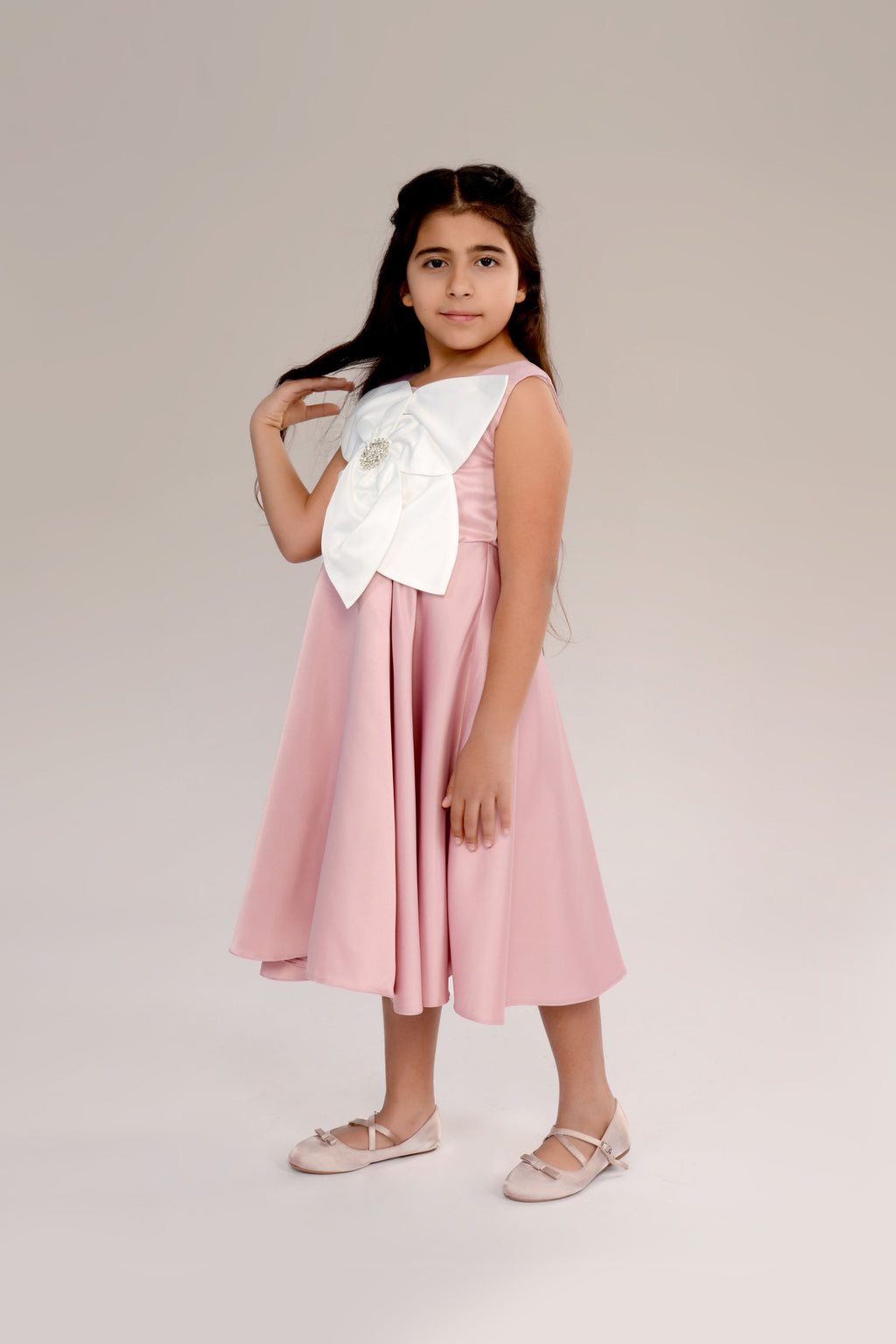 The Bow Girls A-Line Dress