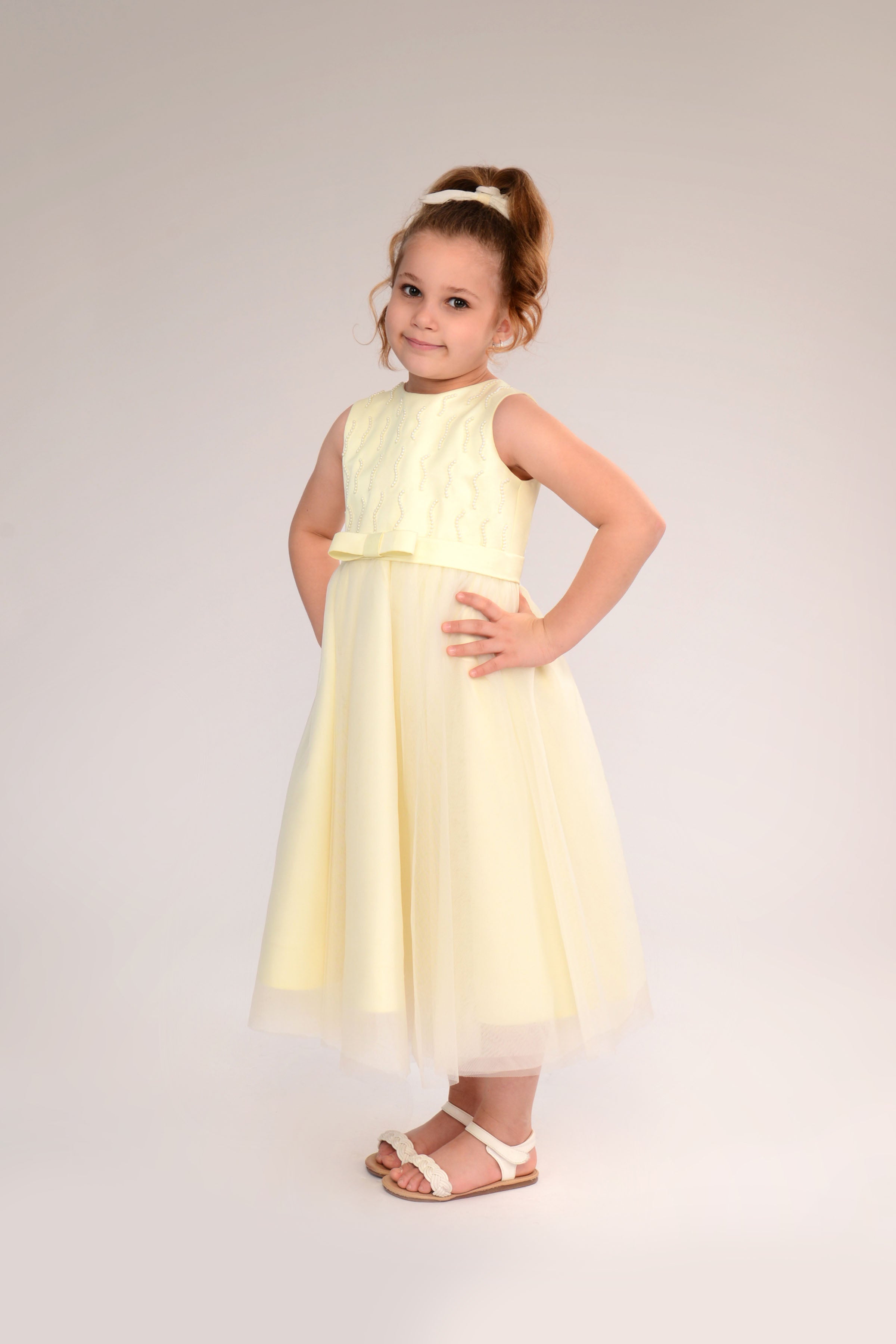 The Sunshine Tulle Girls Dress