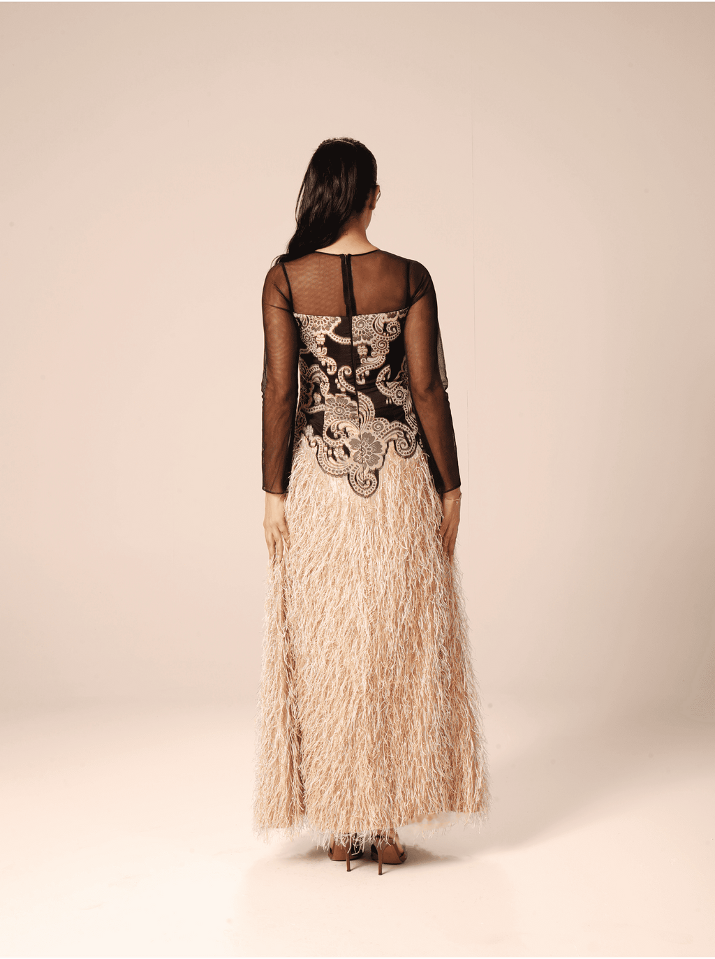 The Tapestry Embroidered Evening Dress