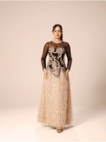 The Tapestry Embroidered Evening Dress